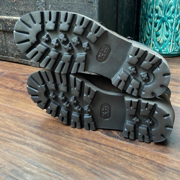 NEW KENNETH COLE Rhode Hiker Suede and Leather Lace up Men’s Hiking Boots Sz 7.5 - Picture 10 of 11